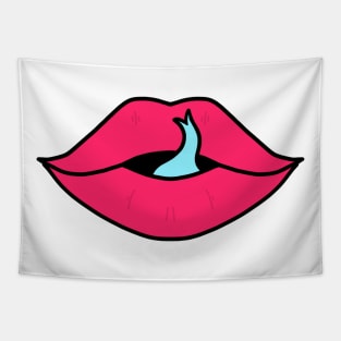 Cotton Candy Lips Tapestry