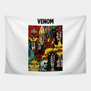 Monsters Party of Venom Tapestry