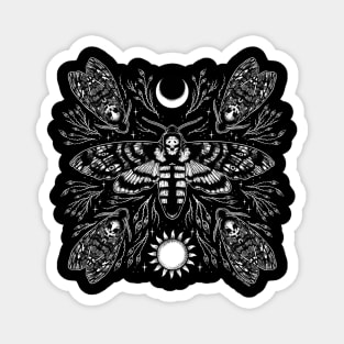 Mystic Death Moth Magnet