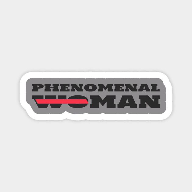 Phenomenal Man Magnet by MinistryofTee