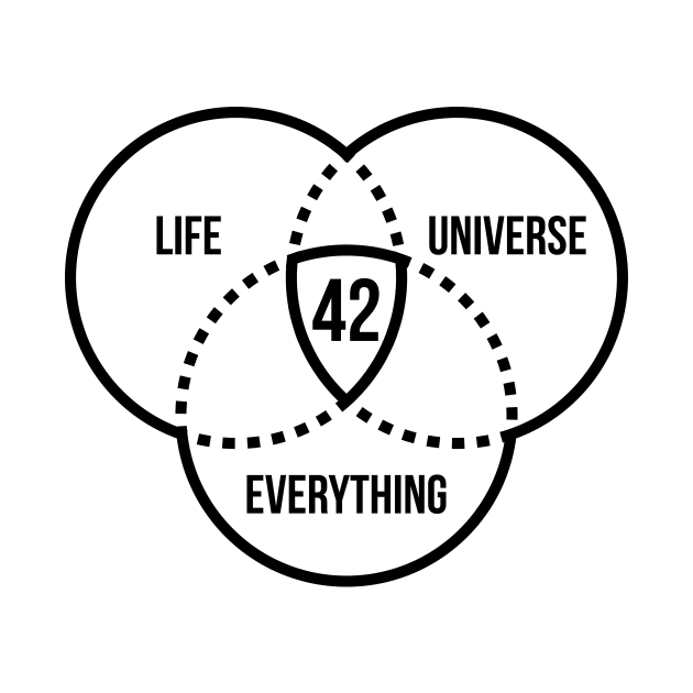 42 Answer To Life Universe Everything by RedYolk