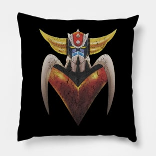 Grendizer The Ufo Robo Distressed Style Pillow