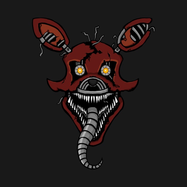 Five Nights at Freddy's - FNAF 4 - Nightmare Foxy by Kaiserin