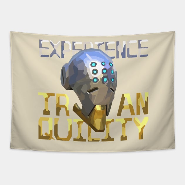 Experience Tranquility - Zenyatta Overwatch Tapestry by No_One