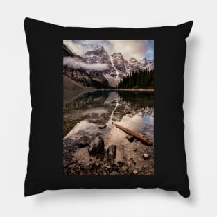 Moraine Lake Serenity Pillow