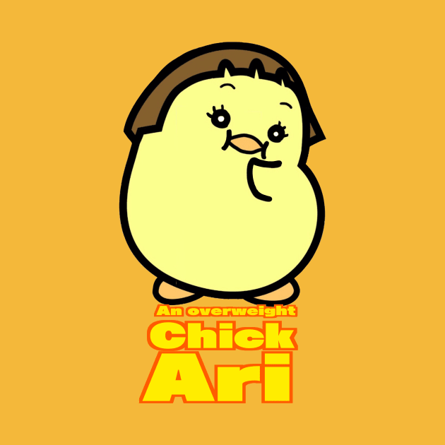 An overweight chick, Ari by I am001