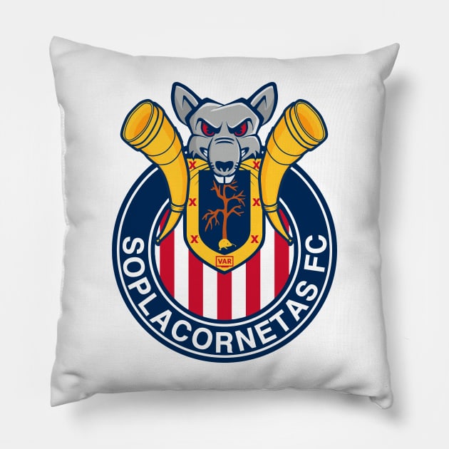 Soplacornetas FC Pillow by akyanyme