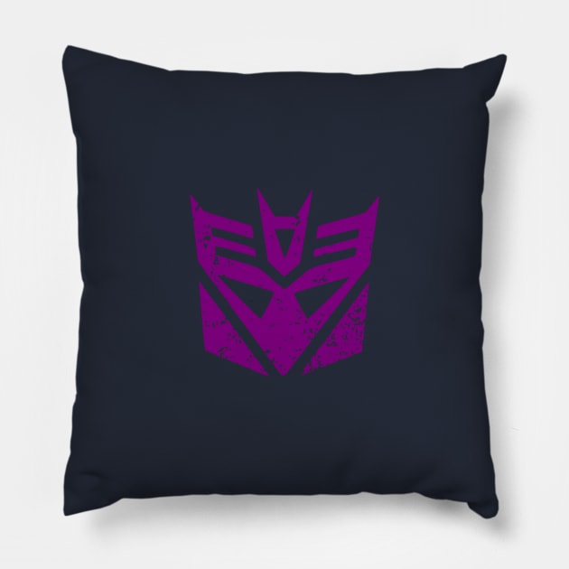 Decepticon Insignia Pillow by OrangeCup