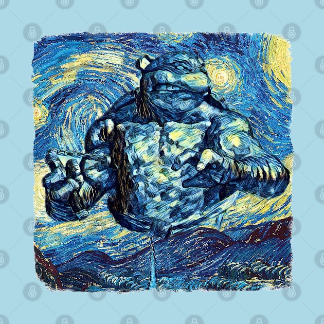 TMNT Ninja Turtles Van Gogh Style -3 by todos