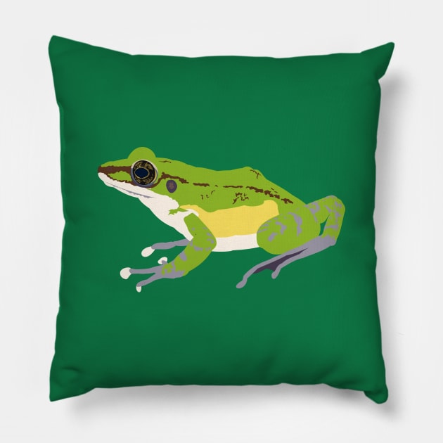 Hose's Frog Pillow by stargatedalek