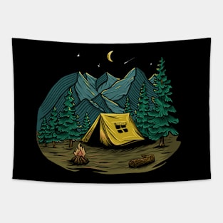 CAMPING Tapestry