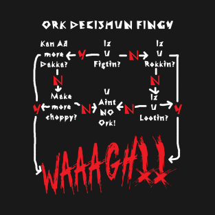 Ork Decishun Fingy T-Shirt