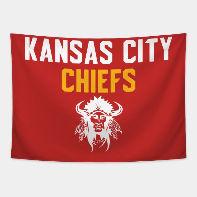 Kansas City Chiefs Tapestry by CovpaTees