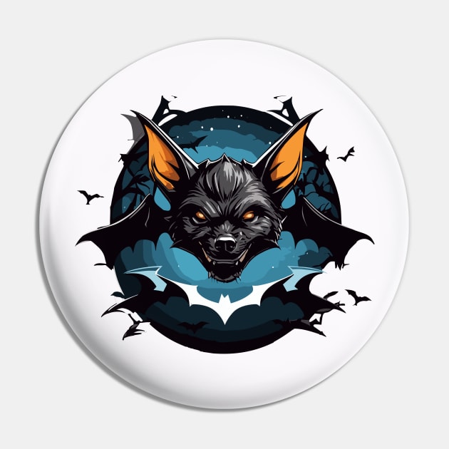 black bat night Pin by the619hub