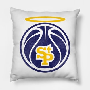 Defunct St Paul Saints Basketball Team Pillow