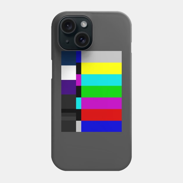 Test Pattern Phone Case by Screen Break