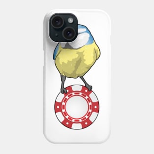 Bird Poker Poker chips Phone Case