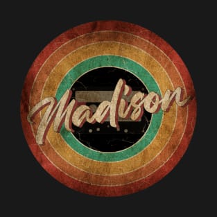 Madison Vintage Circle Art T-Shirt