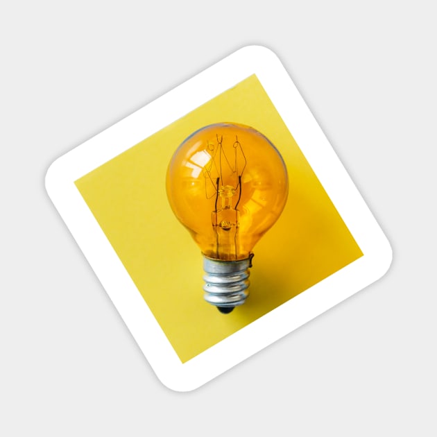 Lightbulb Magnet by antipc