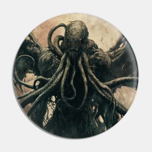 Cthulhu Eldritch God Pin