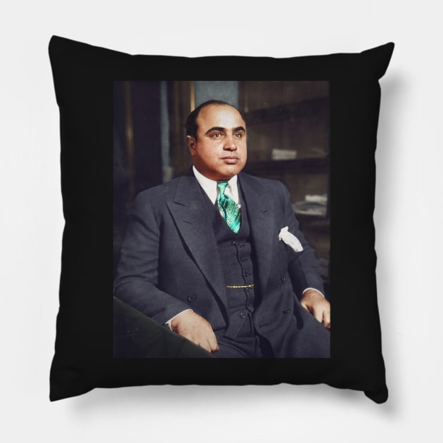 Al Capone Pillow by AndythephotoDr