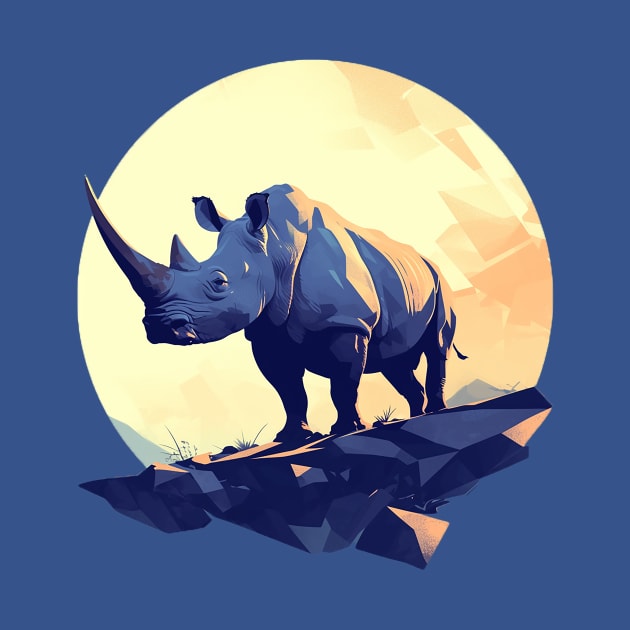 rhinoceros by Stephanie Francoeur Art