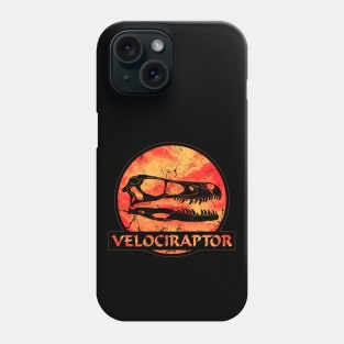 Velociraptor Fossil Phone Case