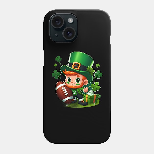 Saint Patrick's Day novelty clothes for Irish men or boys who love Ireland and Irish culture Phone Case by click2print