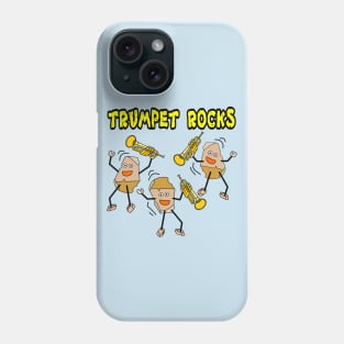 Trumpet Rocks Phone Case