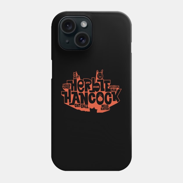 Herbie Hancock - Master of Funk and Jazz Phone Case by Boogosh