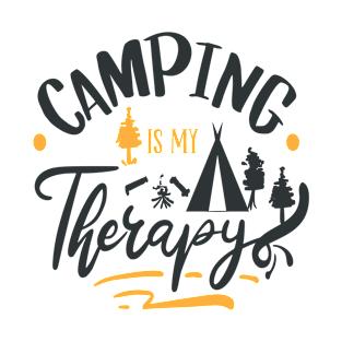 Camping is My Therapy T-Shirt