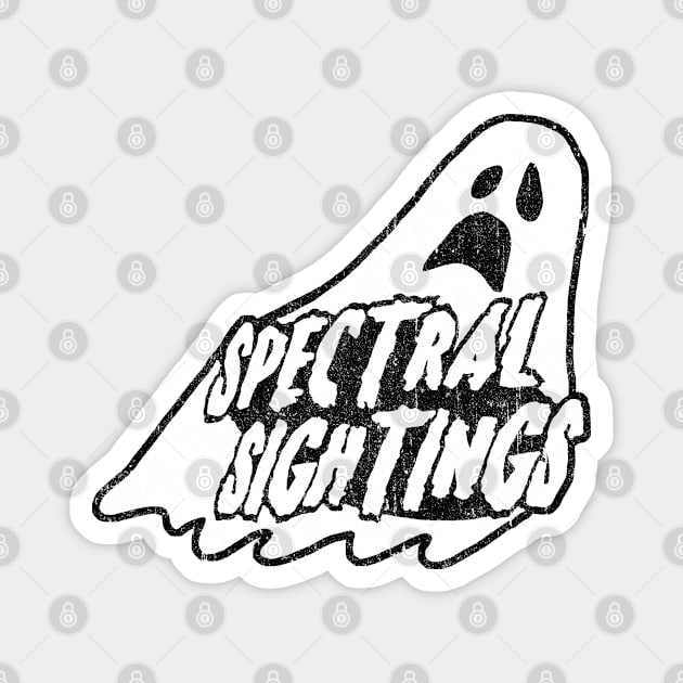 Spectral Sightings (Variant) Magnet by huckblade