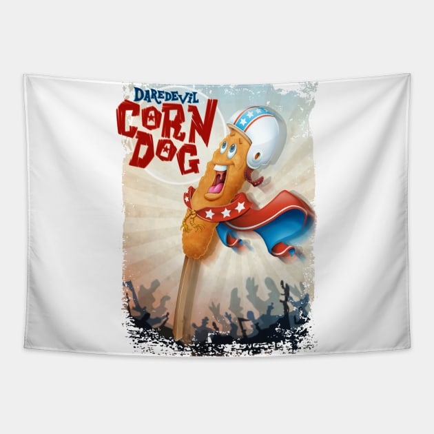 Daredevil Corn Dog Tapestry by MyOcto