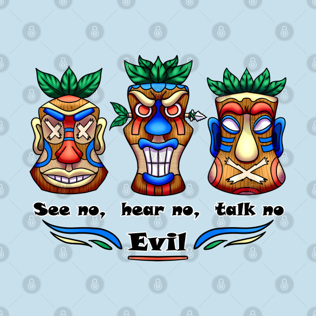 Tikis No Evil by Bluekittie