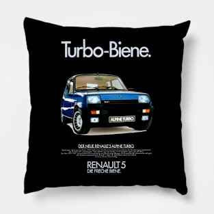 RENAULT 5 TURBO - advert Pillow