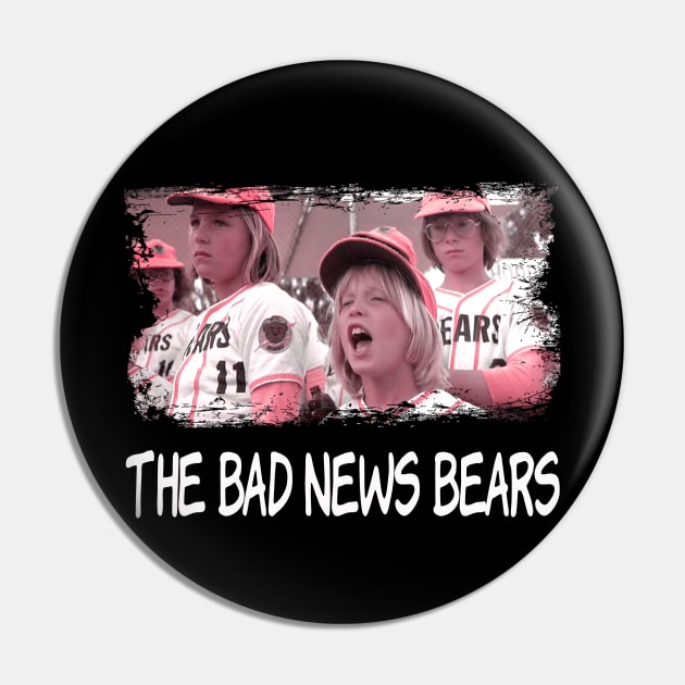 AstroTurf Antics The Bad News Vintage Movie-Inspired Couture Tee Pin by WildenRoseDesign1