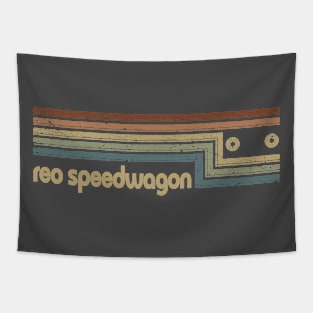 REO Speedwagon Cassette Stripes Tapestry