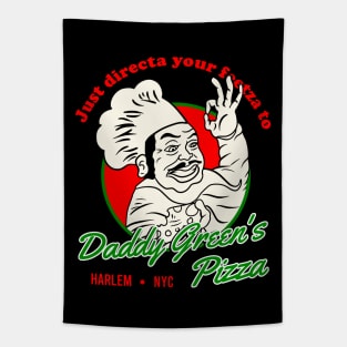 Daddy Green's Pizza Tapestry