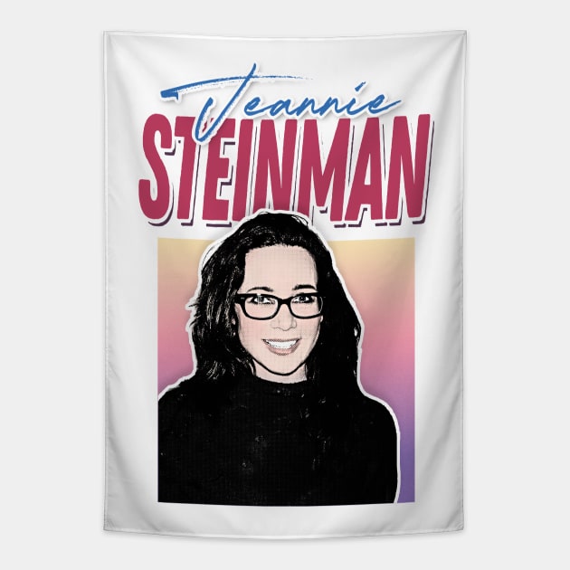 Jeannie Steinman / 90s Retro Fan Design Tapestry by DankFutura