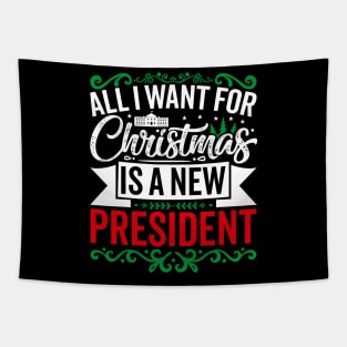 New President Red Tapestry