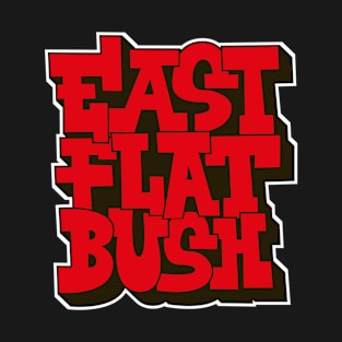 East Flatbush Vibes: Graffiti Comic Style T-Shirt