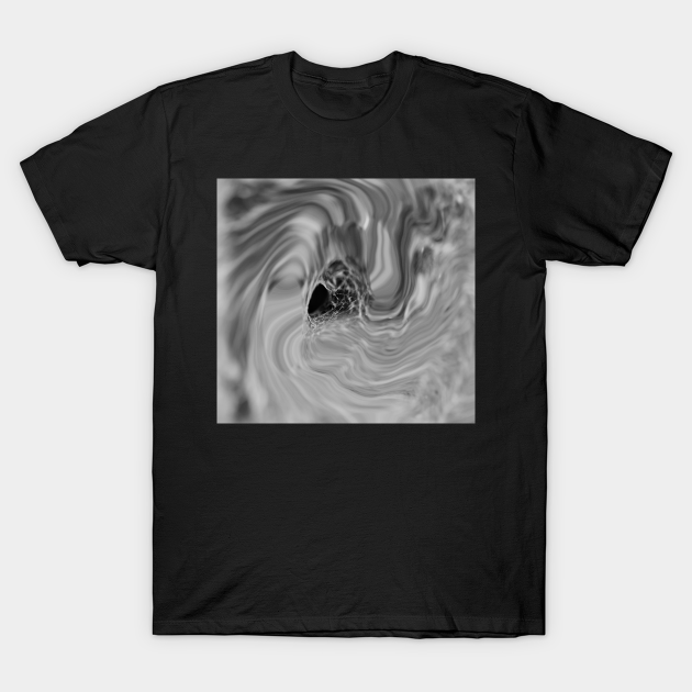 Discover The Vortex - Digital Abstract Art - T-Shirt