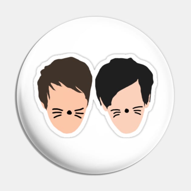 Dan and Phil Pin by DestinySong