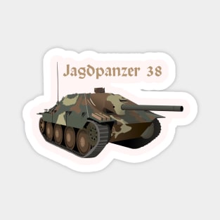 Jagdpanzer 38 WW2 German Tank Destroyer Magnet