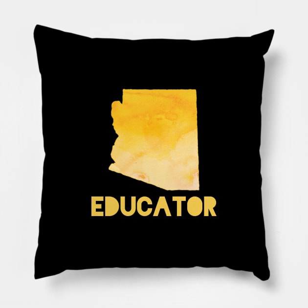 Arizona Educator Pillow by designed2teach