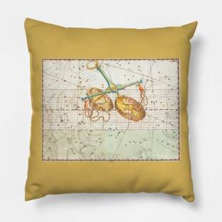 Libra Astrological Art Pillow