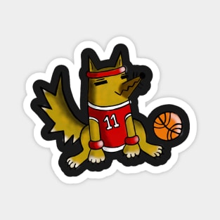 Slam dunk doggo! Magnet