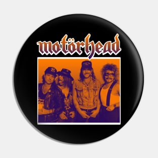 Motorhead Gradient White Pin