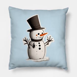 Cute Frosty Pillow