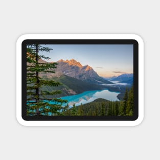 Sunrise on Peyto Lake Banff National Park Canada Alberta Magnet